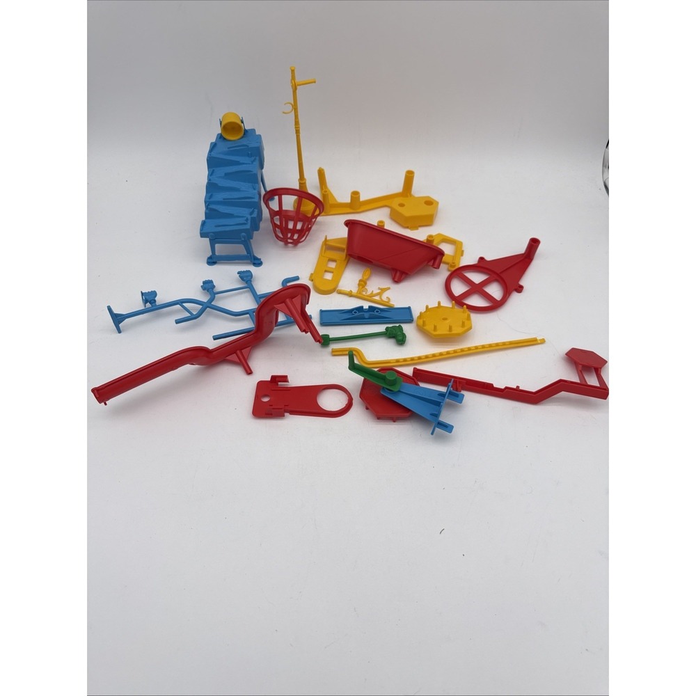1986 Mouse Trap Replacement Pieces Lot Of 15